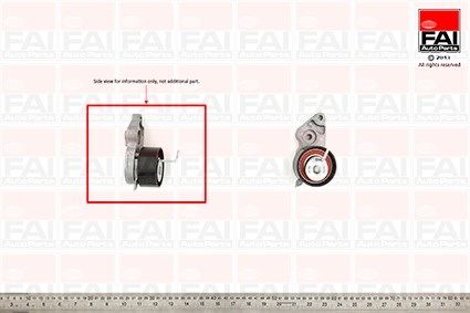 FAI AUTOPARTS Натяжной ролик, ремень ГРМ T9315